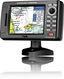 Картплоттер со встроенной GPS-антенной Standard Horizon CP180i