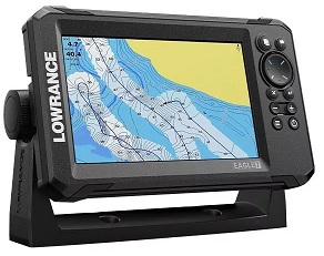 Lowrance Eagle 7 с датчиком SplitShot HD