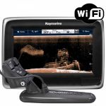 Raymarine a78 с Wi-Fi и транцевым датчиком