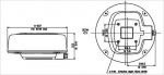 Радарная антенна TECHMARINE T-72.02